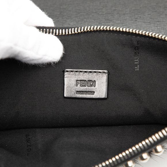 Pre-Loved Fendi Calfskin Karlito Clutch - Picture 5 of 7